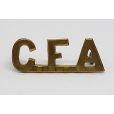 Canadian Field Artillery (C.F.A.) Shoulder Title