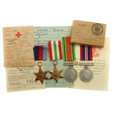 WW2 Medal Group of Four - The Rev. T.D. Jenkins, Royal Army Chaplains Department