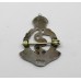 Royal Army Medical Corps (R.A.M.C.) Silver & Enamel Sweetheart Brooch - King's Crown