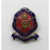 Royal Artillery Association Committee Enamelled Lapel Badge - King's Crown