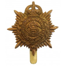 Army Service Corps (A.S.C.) WW1 Economy Cap Badge (Non Voided Centre)