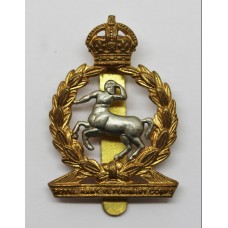 Royal Army Veterinary Corps Cap Badge - King's Crown