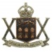 Canadian 20th Saskatchewan Dragoons (Armoured) Cap Badge - King's Crown