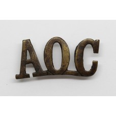 Army Ordnance Corps (A.O.C.) Shoulder Title