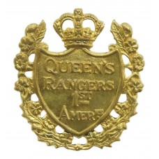 Canadian Queen's York Rangers (1st American Regiment) Cap Badge