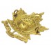 Canadian Les Fusiliers de Sherbrooke Cap Badge - King's Crown