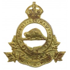 Royal Canadian Army Pay Corps (R.C.A.P.C.) Cap Badge - King's Cro