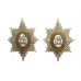 Pair of Worcestershire Regiment Bi-metal Collar Badges