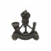 1st King's African Rifles Collar Badge - King's Crown