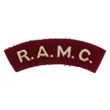 Royal Army Medical Corps (R.A.M.C.) Cloth Shoulder Title