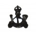 7th King's African Rifles Collar Badge - King's Crown