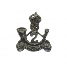 2nd King's African Rifles Collar Badge - King's Crown