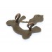 King's African Rifles (Depot Bn.) Collar Badge - King's Crown