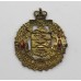 Lord Strathcona's Horse Royal Canadians Collar Badge - Queen's Crown