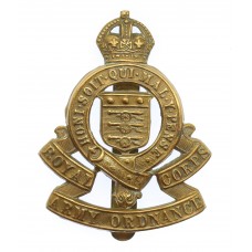 Royal Army Ordnance Corps (R.A.O.C.)  Cap Badge - King's Crown