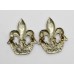 Pair of Royal 22nd Regiment Canadian Francais Collar Badges