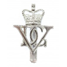 5th Dragoon Guards Anodised (Staybrite) Cap Badge