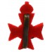 16th Battalion (Queen's Westminster & Civil Service Rifles) London Regiment Cap Badge - King's Crown