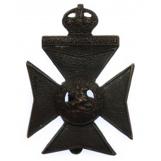 9th County of London Bn. (Queen Victoria Rifles) London Regiment Cap Badge