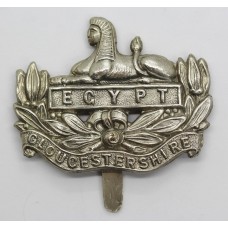 Gloucestershire Regiment Chromed Cap Badge