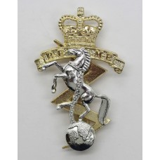 Royal Electrical & Mechanical Engineers (R.E.M.E.) Anodised (Staybright) Cap Badge 
