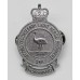 Australian Second/Fourteenth Light Horse Regiment (Queensland Mounted Infantry) Cap Badge - Queen's Crown