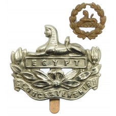 Gloucestershire Regiment Cap Badge & Back Cap Badge