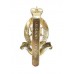 Royal Horse Artillery Anodised (Staybrite) Cap Badge - Queen's Crown