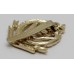 Gurkha Military Police Gold Anodised (Staybrite) Cap Badge