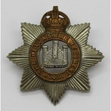 Edwardian Devonshire Regiment Cap Badge