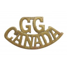 Grenadier Guards of Canada (GG/CANADA) Shoulder Title