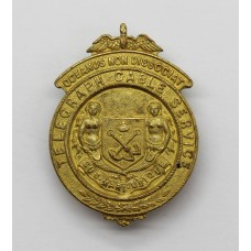 WWI British Submarine Telegraph Cable Service Lapel Badge (No.1664)