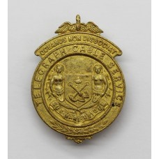 WWI British Submarine Telegraph Cable Service Lapel Badge (No.1664)