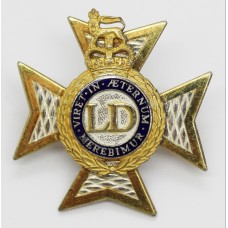 Light Dragoons Officer's Dress Cap Badge