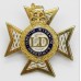 Light Dragoons Officer's Dress Cap Badge