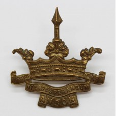 WWI Anson Battalion Royal Naval Division Cap Badge