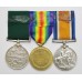 WW1 British War Medal, Victory Medal and Edward VII Volunteer Long Service & Good Conduct Medal - Pte. W. Edwards, 4th V.B. South Wales Borderers and King's (Liverpool) Regiment
