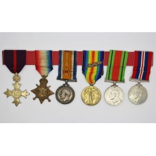 WW1 OBE, 1914-15 Star Trio (2 x M.I.D.) & WW2 Defence & War Medal Group of Six - Major B. Jessop, 8th Bn. Yorkshire Regiment & Royal Engineers