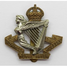 8th King's Royal Irish Hussars Cap Badge - King's Crown