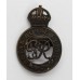 George VI Royal Horse Guards Officer's Service Dress Cap Badge