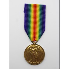 WW1 Victory Medal - Pte. H. Ware, The Queen's (Royal West Surrey) Regiment