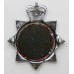 Dyfed-Powys Heddlu Police Senior Officer's Enamelled Cap Badge - Queen's Crown