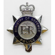 Ministry of Defence Police Enamelled Cap Badge - Queen's Crown