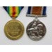 WW1 British War & Victory Medal Pair - F.Sgt. E.W. Hunter, Royal Air Force