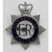 Humberside Police Senior Officer's Enamelled Cap Badge - Queen's Crown