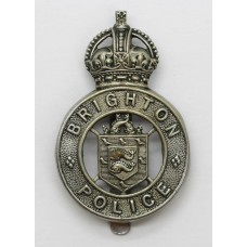 Brighton Borough Police Cap Badge - King's Crown