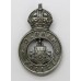 Oldham Borough Police Cap Badge - King's Crown