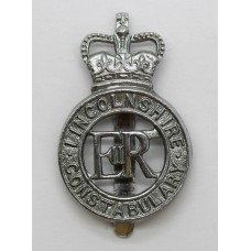 Lincolnshire Constabulary Cap Badge - Queen's Crown