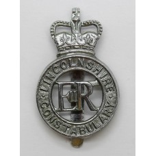 Lincolnshire Constabulary Cap Badge - Queen's Crown