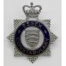 Essex Constabulary Senior Officer's Enamelled Cap Badge - Queen's Crown